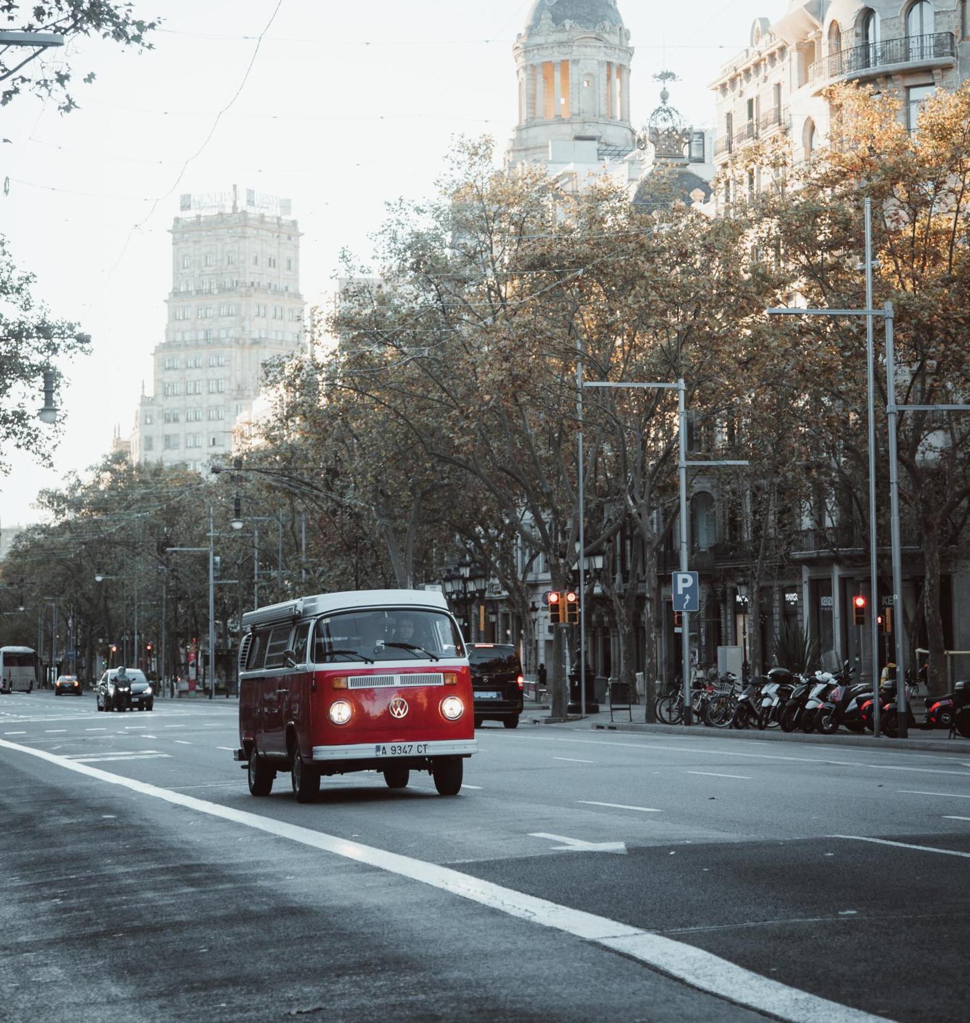 Retro Vw Kombi T2 Campervan L'Hospitalet de Llobregat Bagian luar foto