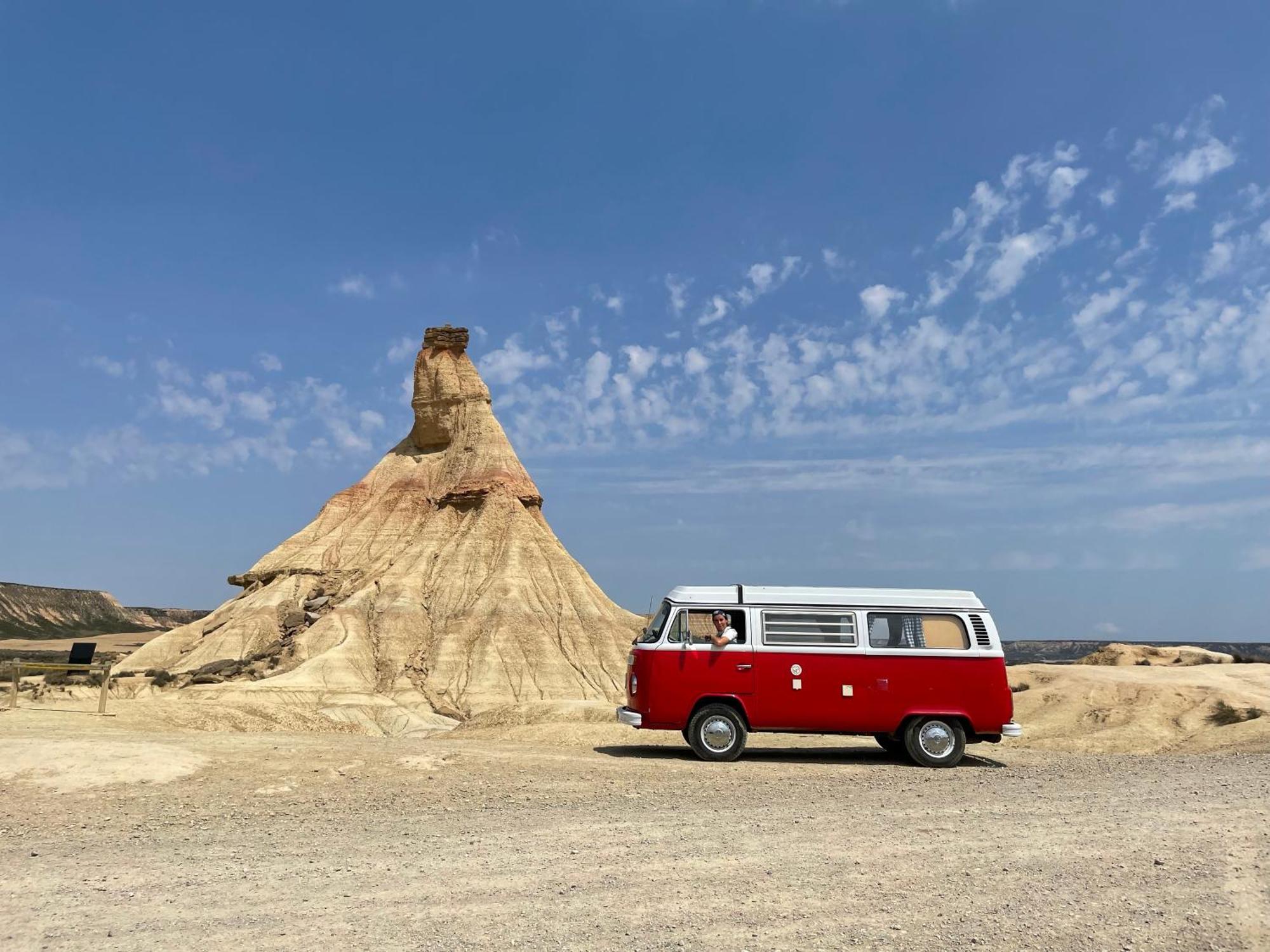 Retro Vw Kombi T2 Campervan L'Hospitalet de Llobregat Bagian luar foto